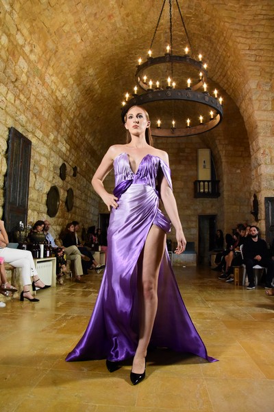 Hope Wears Lebanese Fashion Runway part 2 